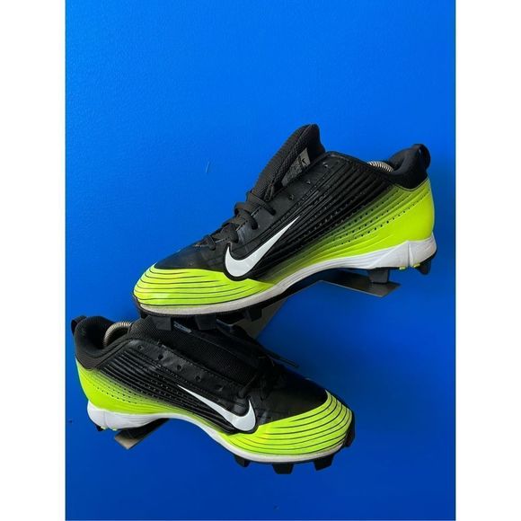 Nike Vapor Keystone 2 Low Fastflex Neon Green Baseball Cleats 684698-017 Sz 9.5 - Picture 4 of 6